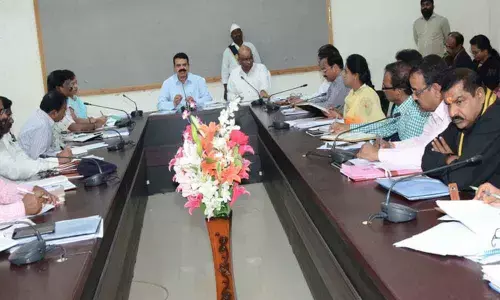 Collector MV Reddy orders better amenities at schools