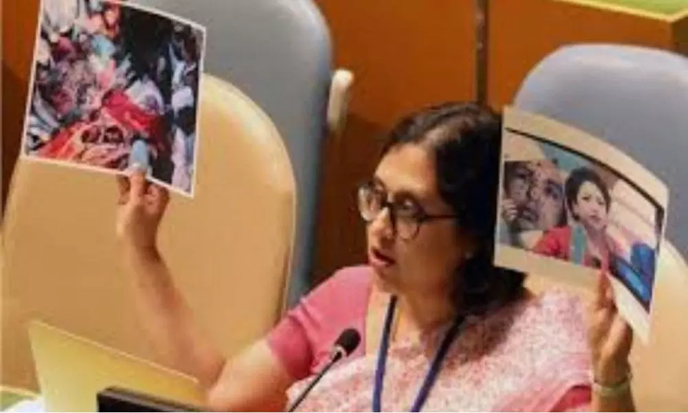Pakistan is stifling womens voices for political gains says India at UNSC