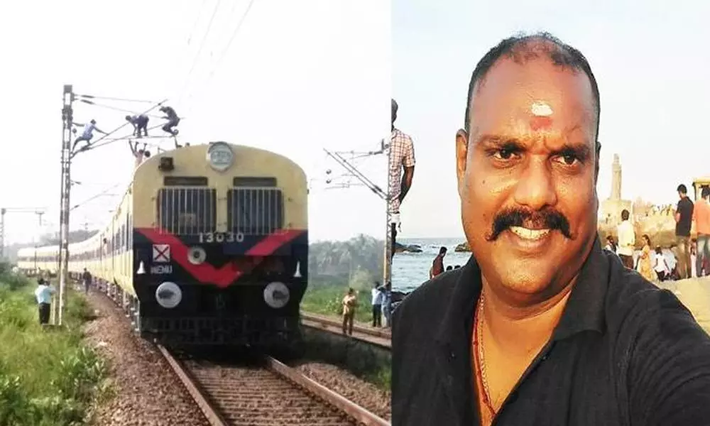 Man died after being hit by train in Vellore