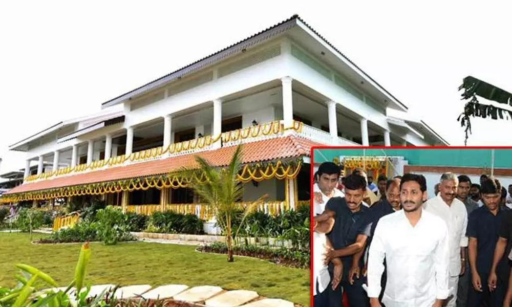 Andhra Pradesh govt sanctions 73 lakhs for Jagans house repair: TDP trolls in social media