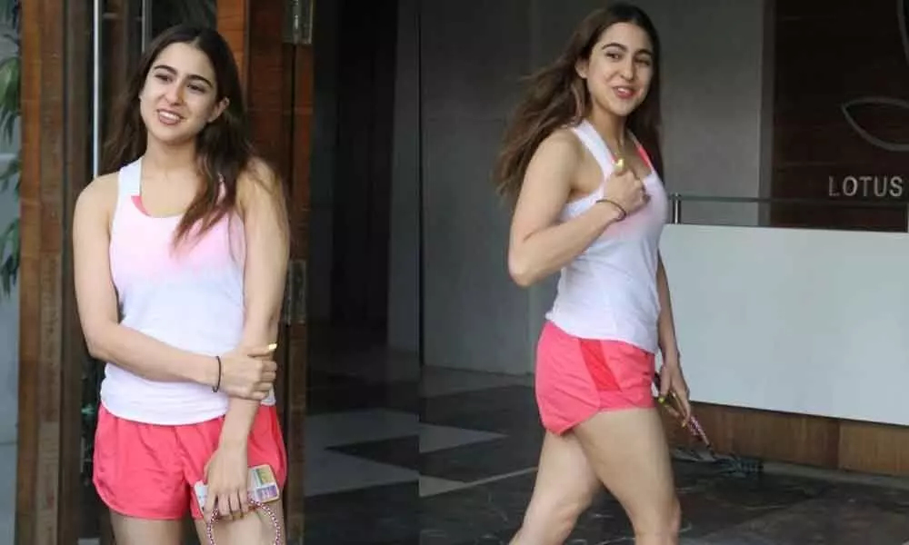 Sara Ali Khan Papped outside her dance class and she looked gorgeous and Chic