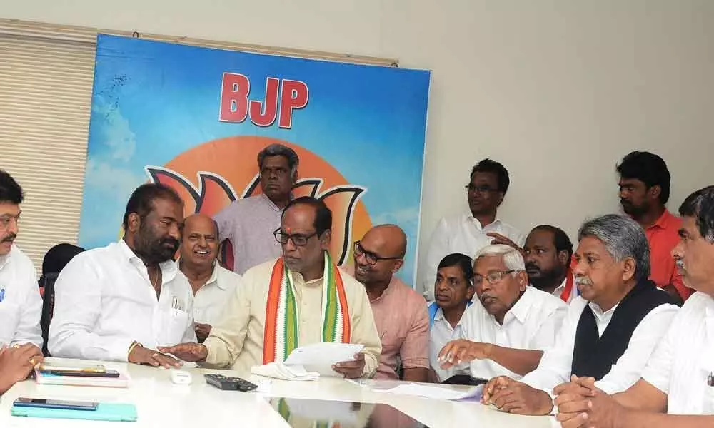 BJP extends support to Chalo Tank Bund