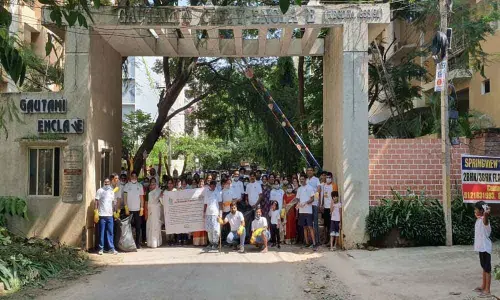 Civic body apathy brings model colony to its knees