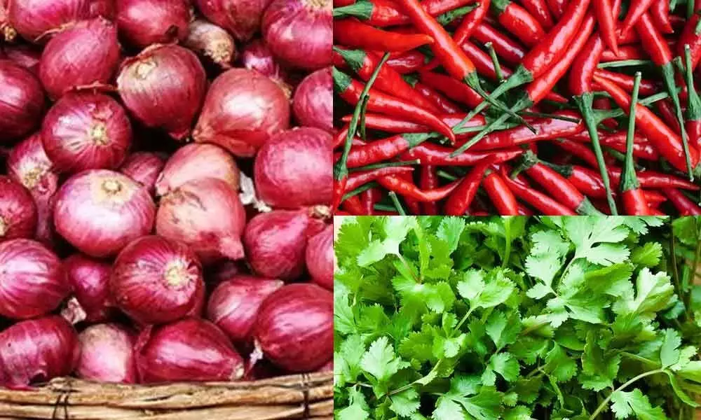 After Onions, Red chillies and Coriander price surges due to incessant rains