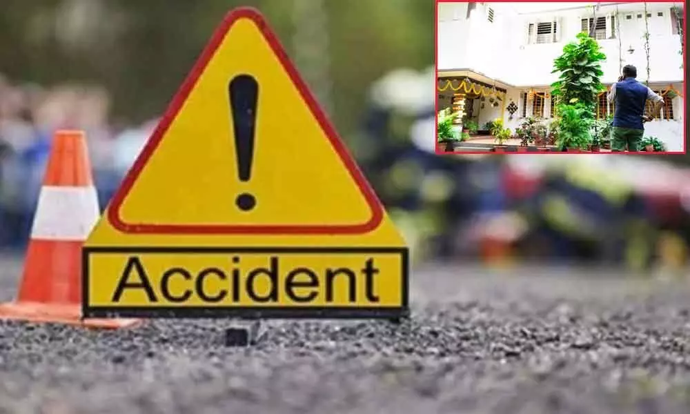 A woman died in road accident in East Godavari district