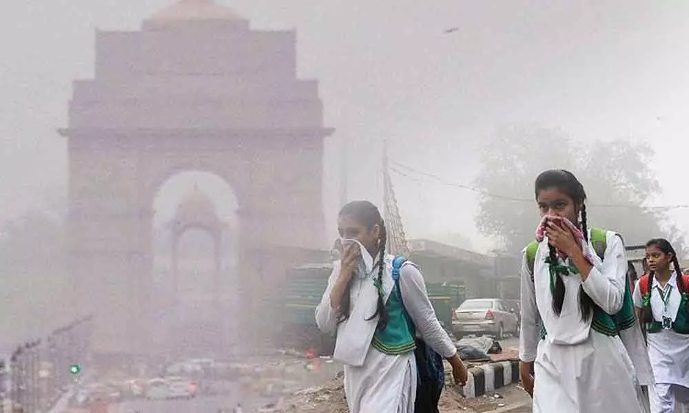 Children are the worst affected in Delhis air pollution problem