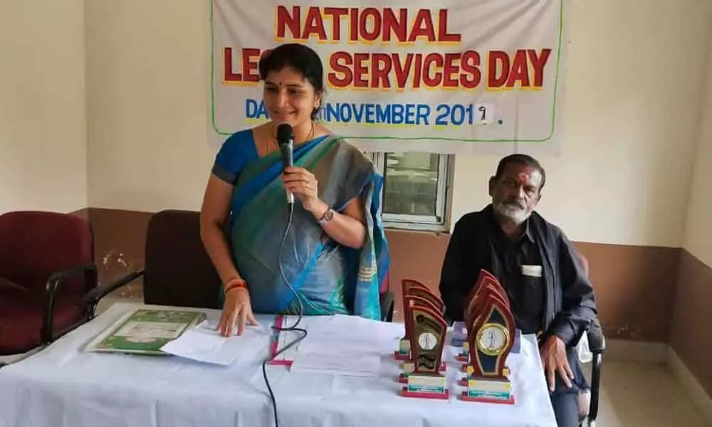 National Legal Services Day celebrated in Huzurnagar