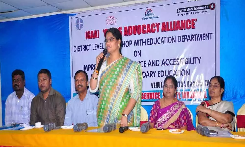 Girls need support to pursue higher education: RDEO  D Vasanthi