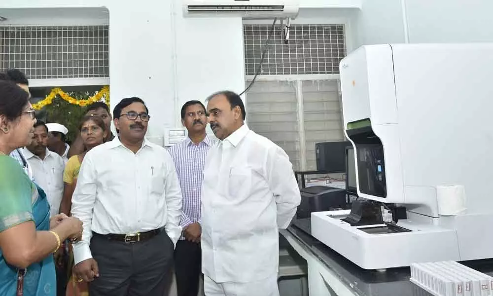 Collector, MLA assure to improve amenities at Govt General Hospital
