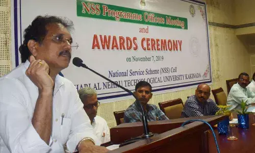 NSS volunteers need to achieve their goals:  JNTU- K