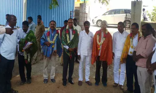 Mission Bhagiratha works inspected at Patancheru