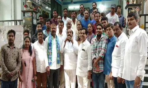 Students stage protest demanding hike in scholarships