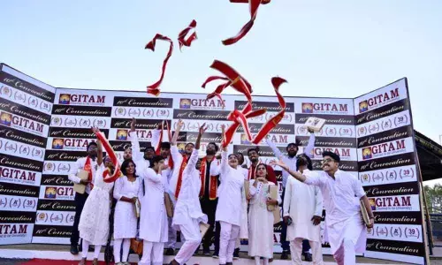 GITAM replaces convocation robes with kurta pajamas