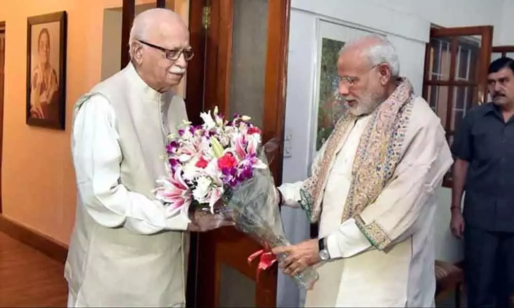 PM Modi lauds LK Advani on the occasion of his birthday