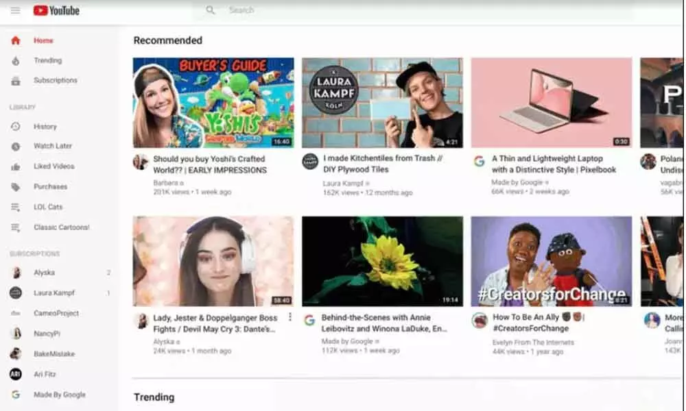 YouTube Homepage Gets A New Look; Are Users Happy?