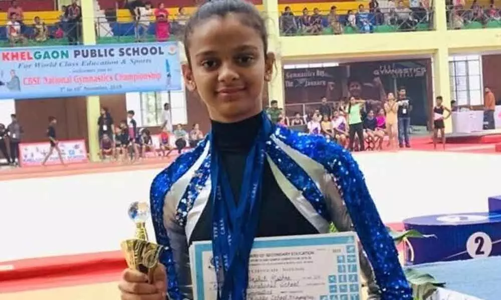 Akshiti bags 3 gold, 2 silver medals