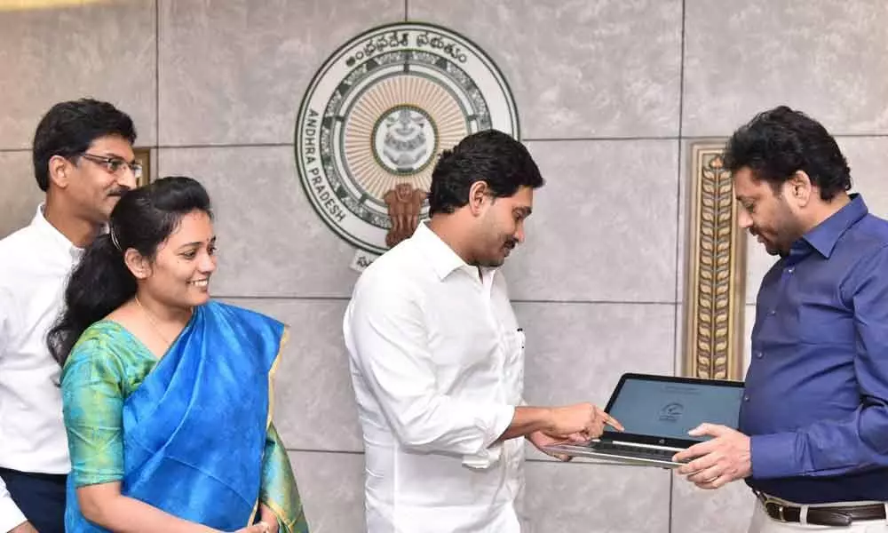 Jagan launches Connect to Andhra site for donations