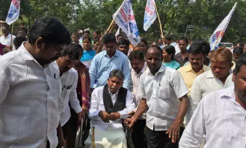 Yadagirigutta: MRPS chief drums up support for Chalo Tank Bund march