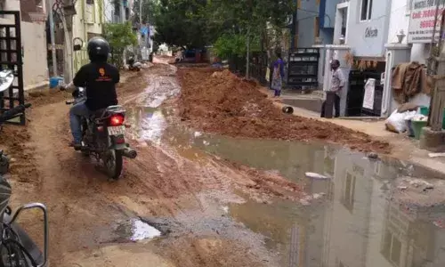 Several colonies faced with sewage overflow