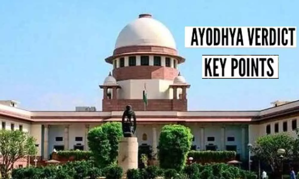Ayodhya Verdict: Key points of the judgment