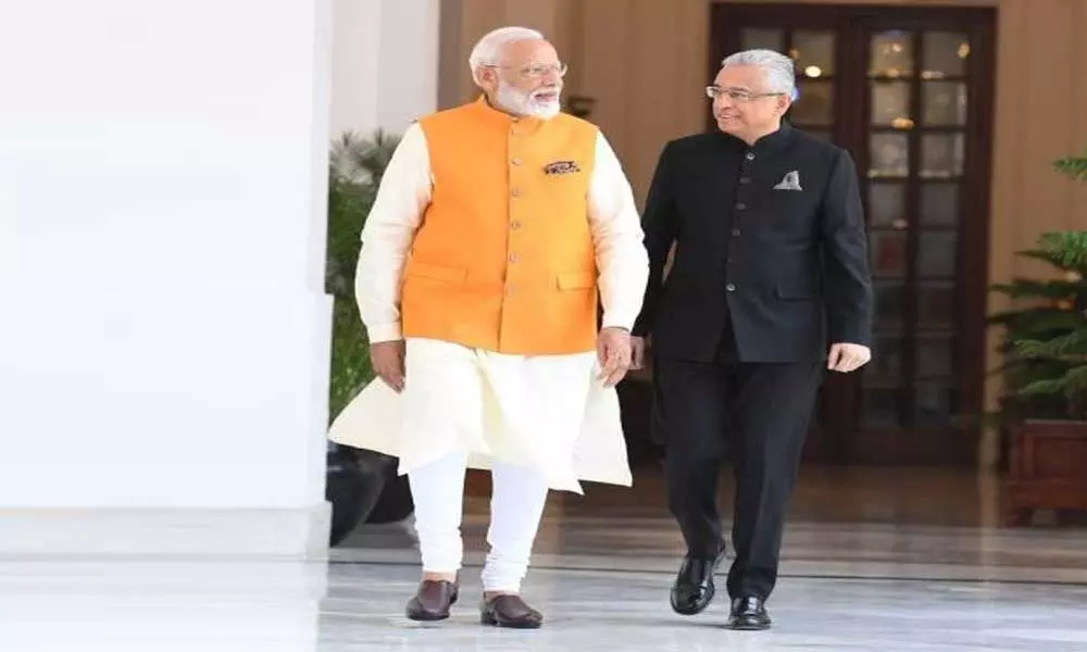 Modi congratulates Mauritius PM Jugnauth on re-election