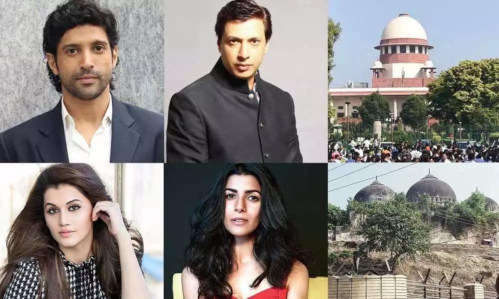Ayodhya Verdict: Bollywood Celebrities support Supreme Courts ruling