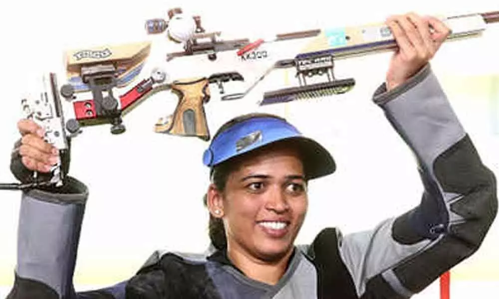 Tejaswini secures 12th Oly quota for India in shooting