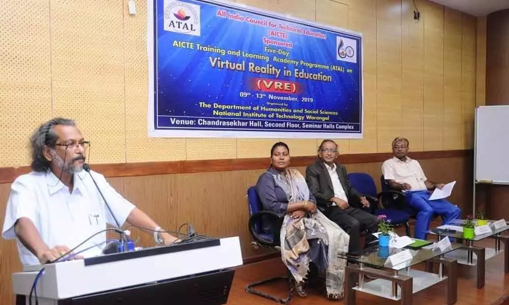 Programme on virtual reality in education held at AICTE