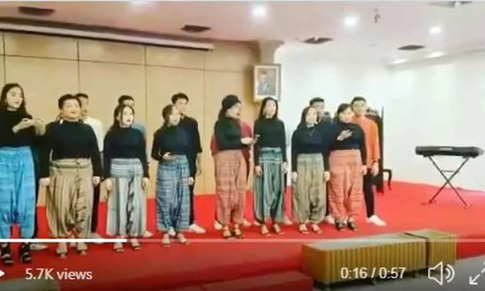 Indonesian choir wins hearts with Jana Gana Mana rendition