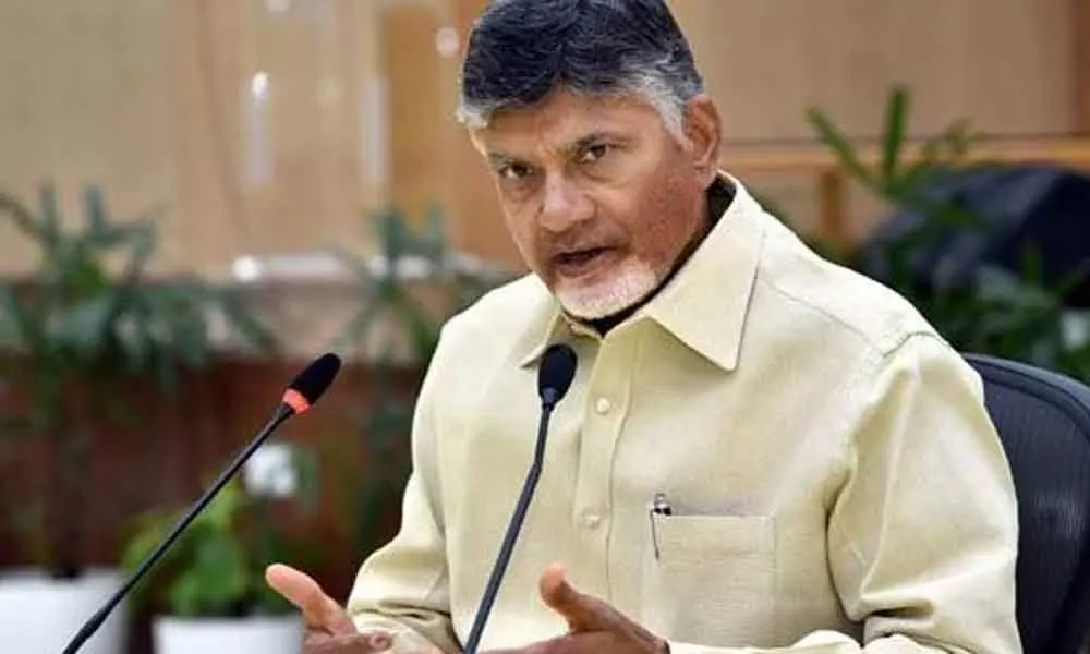Naidu tries to inject energy into party cadre