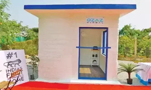 Here is a house built  in just a week using Robotic 3D Technology