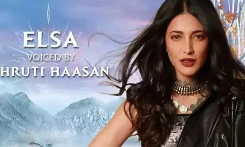Shruti Haasan lends her voice for a Disney film