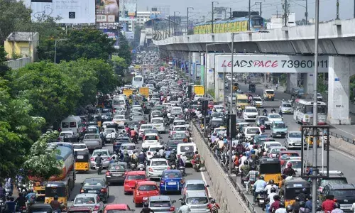 Protest throws traffic into a tailspin