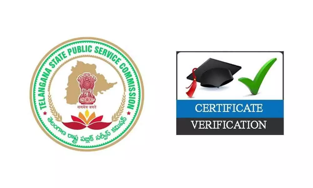 TSPSC announces dates of certificate verification for various posts