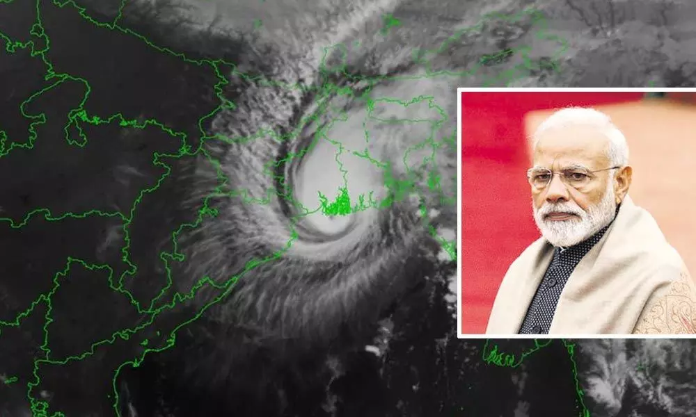 PM speaks to Mamata over cyclone Bulbul, assures assistance