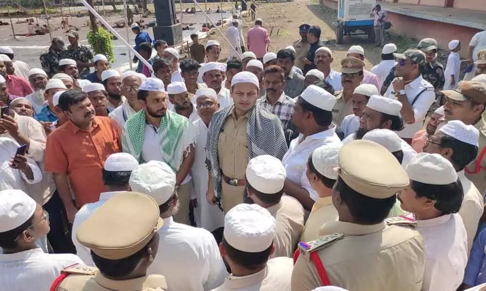 SP lauds Muslims for peaceful Ijtema in Ongole
