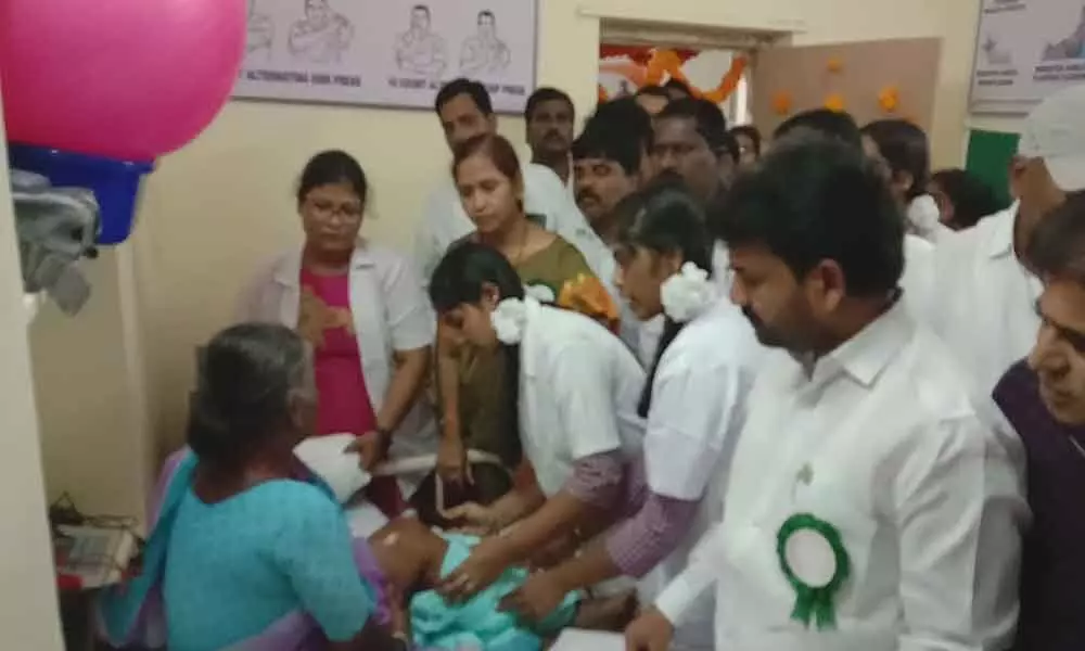 Physiotherapy centre opens at vikarabad govt hospital