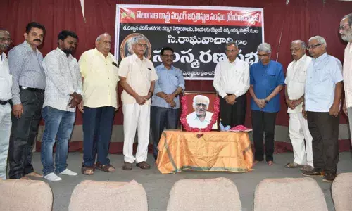 Glowing tributes paid to Raghavachari