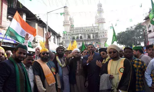 Spirit of compassion marks Milad-un-Nabi in hyderabad city