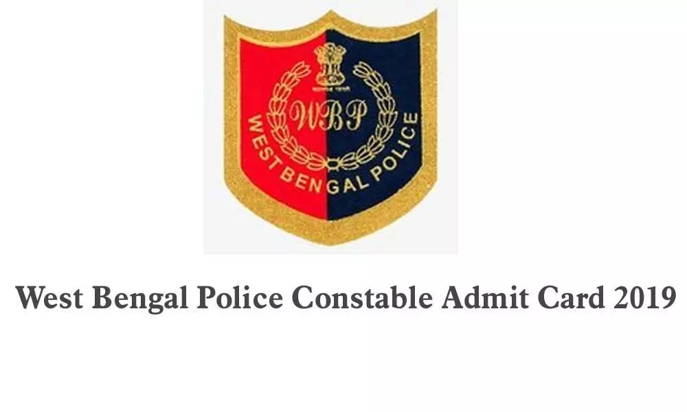 West Bengal Police Constable Admit Card 2019 Released at wbpolice.in.