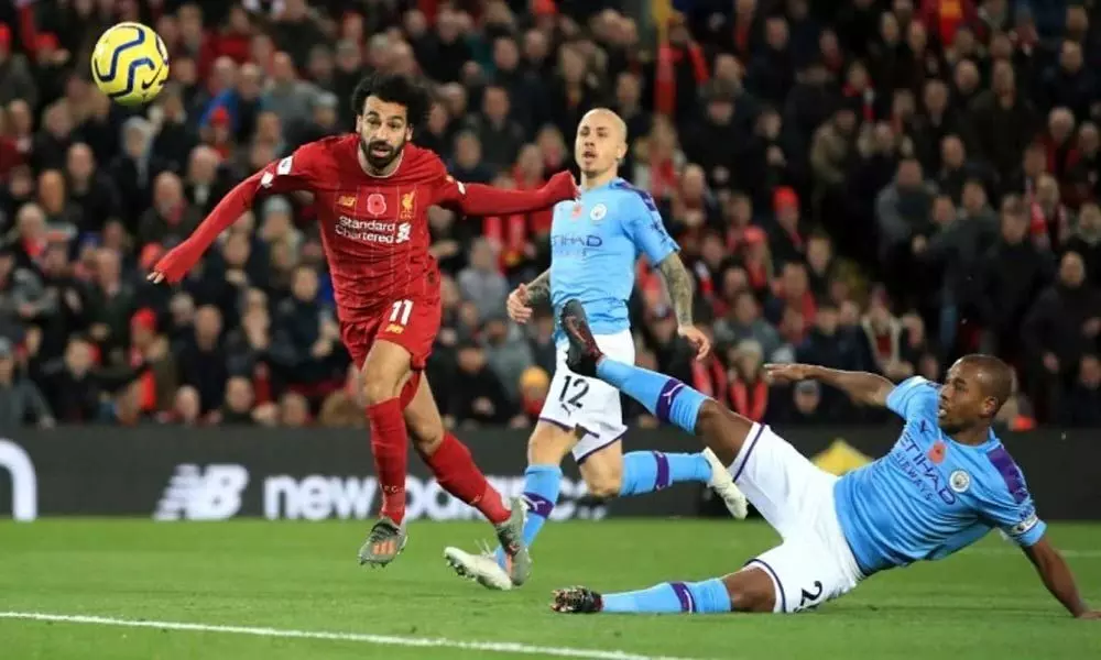 Liverpool smashes Manchester City with 3-1 lead in English Premier League