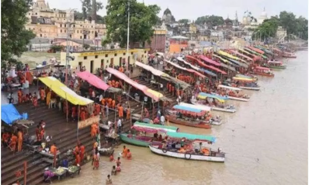 Post historic Ayodhya Verdict, pilgrims throng to River Saryu on Kartik Poornima