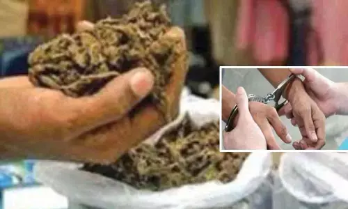 2 held for peddling ganja in Hyderabad