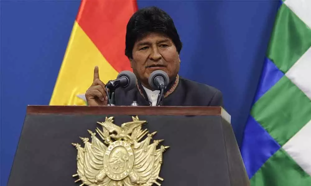 Evo Morales accepts political asylum granted by Mexico