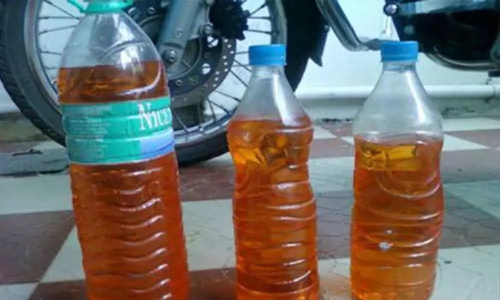 TS government bans carrying petrol in plastic bottles