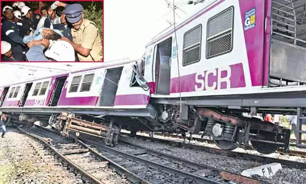Kachiguda train accident: MMTS loco pilot Chandrashekars health condition critical