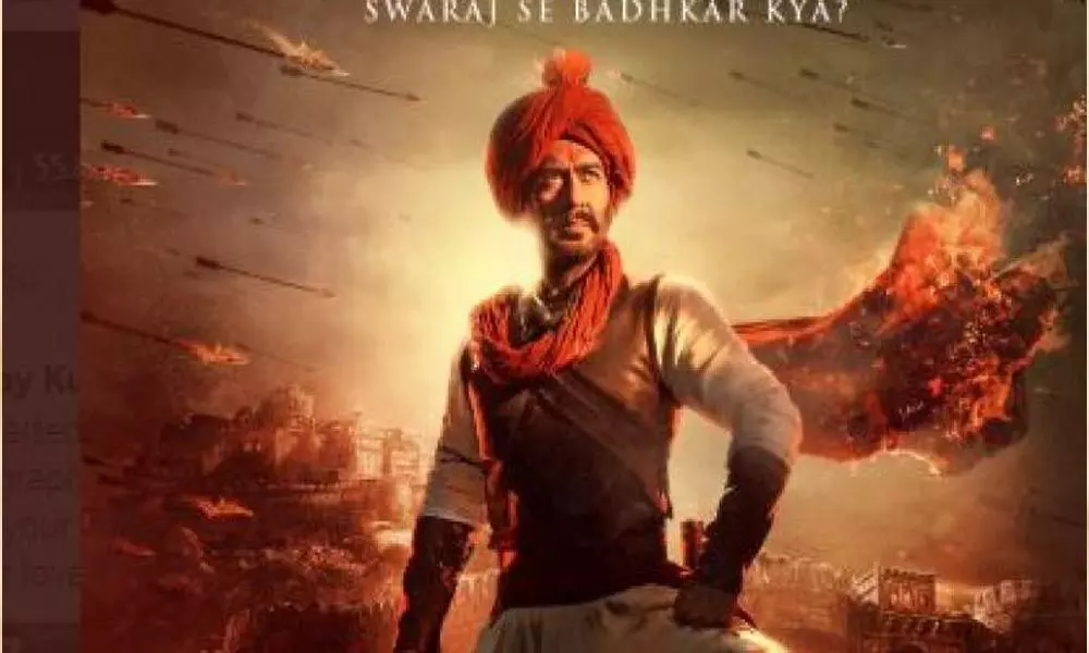 Tanhaji Poster Reveal: Ajay Devgn looks powerful as a Maratha warrior