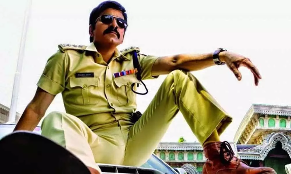 Ravi Teja as tough cop