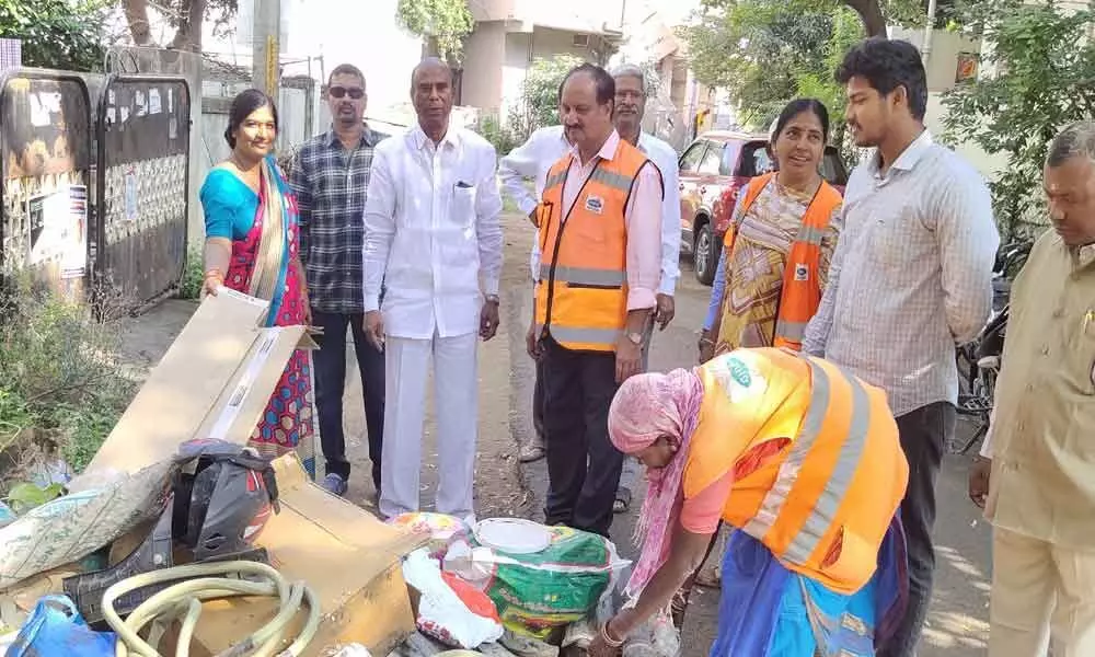 Corporator Koppula Vittal Reddy on cleanliness drive