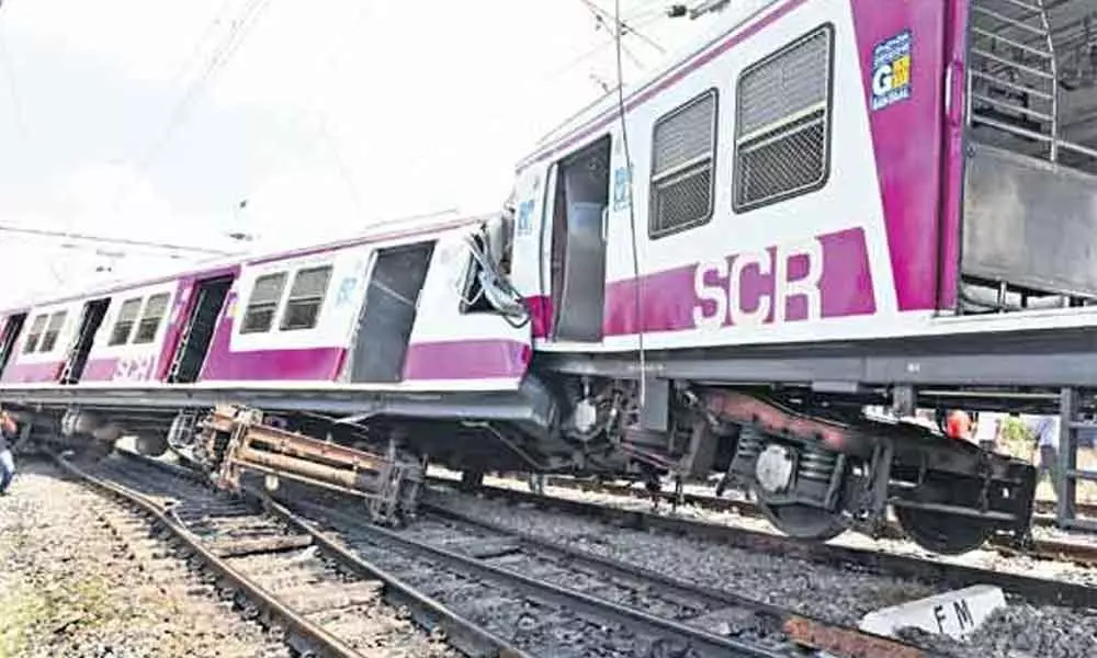 Train mishap : Six injured shifted to Care Hospital from OGH